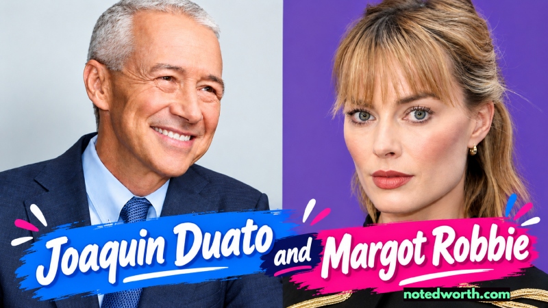 Joaquin Duato and Margot Robbie